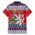 Czech Republic Christmas Personalized Family Matching Off The Shoulder Long Sleeve Dress and Hawaiian Shirt Vesele Vanoce - Wonder Print Shop