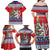Czech Republic Christmas Personalized Family Matching Off Shoulder Maxi Dress and Hawaiian Shirt Vesele Vanoce - Wonder Print Shop