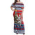 Czech Republic Christmas Personalized Family Matching Off Shoulder Maxi Dress and Hawaiian Shirt Vesele Vanoce - Wonder Print Shop