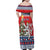 Czech Republic Christmas Personalized Family Matching Off Shoulder Maxi Dress and Hawaiian Shirt Vesele Vanoce - Wonder Print Shop