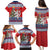 Czech Republic Christmas Personalized Family Matching Puletasi and Hawaiian Shirt Vesele Vanoce - Wonder Print Shop