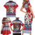 Czech Republic Christmas Personalized Family Matching Short Sleeve Bodycon Dress and Hawaiian Shirt Vesele Vanoce - Wonder Print Shop