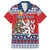 Czech Republic Christmas Personalized Family Matching Short Sleeve Bodycon Dress and Hawaiian Shirt Vesele Vanoce - Wonder Print Shop