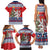 Czech Republic Christmas Personalized Family Matching Tank Maxi Dress and Hawaiian Shirt Vesele Vanoce - Wonder Print Shop