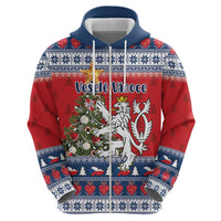 Czech Republic Christmas Personalized Hoodie Vesele Vanoce - Wonder Print Shop