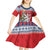 Czech Republic Christmas Personalized Kid Short Sleeve Dress Vesele Vanoce - Wonder Print Shop