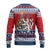 Czech Republic Christmas Personalized Ugly Christmas Sweater Vesele Vanoce - Wonder Print Shop