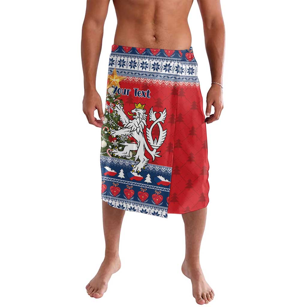 Czech Republic Christmas Personalized Lavalava Vesele Vanoce - Wonder Print Shop