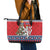 Czech Republic Christmas Personalized Leather Tote Bag Vesele Vanoce - Wonder Print Shop