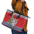 Czech Republic Christmas Personalized Leather Tote Bag Vesele Vanoce - Wonder Print Shop