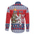 Czech Republic Christmas Personalized Long Sleeve Button Shirt Vesele Vanoce - Wonder Print Shop