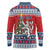 Czech Republic Christmas Personalized Long Sleeve Polo Shirt Vesele Vanoce - Wonder Print Shop