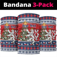 Czech Republic Christmas Personalized Neck Gaiter Vesele Vanoce - Wonder Print Shop