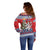 Czech Republic Christmas Personalized Off Shoulder Sweater Vesele Vanoce - Wonder Print Shop