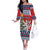 Czech Republic Christmas Personalized Off The Shoulder Long Sleeve Dress Vesele Vanoce - Wonder Print Shop