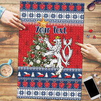Czech Republic Christmas Personalized Puzzle Vesele Vanoce - Wonder Print Shop