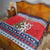 Czech Republic Christmas Personalized Quilt Vesele Vanoce - Wonder Print Shop