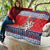 Czech Republic Christmas Personalized Quilt Vesele Vanoce - Wonder Print Shop