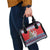 Czech Republic Christmas Personalized Shoulder Handbag Vesele Vanoce - Wonder Print Shop
