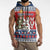 Czech Republic Christmas Personalized Sleeveless Zip Hoodie Vesele Vanoce - Wonder Print Shop