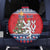 Czech Republic Christmas Personalized Spare Tire Cover Vesele Vanoce - Wonder Print Shop