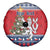 Czech Republic Christmas Personalized Spare Tire Cover Vesele Vanoce - Wonder Print Shop