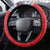 Czech Republic Christmas Steering Wheel Cover Vesele Vanoce - Wonder Print Shop