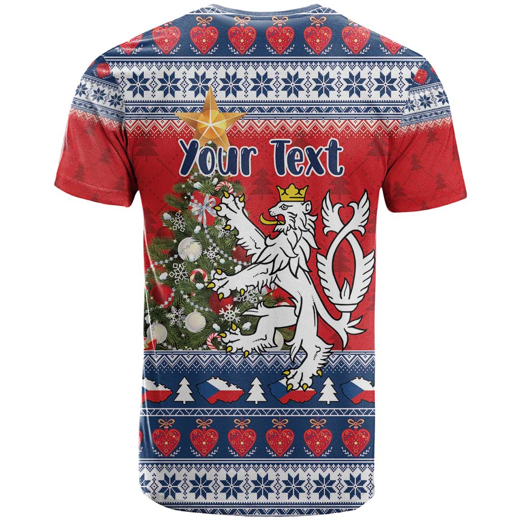 Czech Republic Christmas Personalized T Shirt Vesele Vanoce - Wonder Print Shop