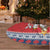 Czech Republic Christmas Personalized Tree Skirt Vesele Vanoce - Wonder Print Shop