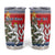 Czech Republic Christmas Personalized Tumbler Cup Vesele Vanoce - Wonder Print Shop