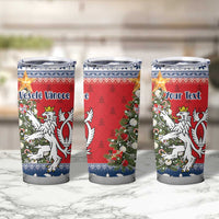 Czech Republic Christmas Personalized Tumbler Cup Vesele Vanoce - Wonder Print Shop