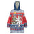 Czech Republic Christmas Personalized Wearable Blanket Hoodie Vesele Vanoce - Wonder Print Shop