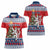 Czech Republic Christmas Personalized Women Polo Shirt Vesele Vanoce - Wonder Print Shop