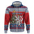 Czech Republic Christmas Personalized Zip Hoodie Vesele Vanoce - Wonder Print Shop