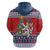 Czech Republic Christmas Personalized Zip Hoodie Vesele Vanoce - Wonder Print Shop