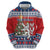 Czech Republic Christmas Personalized Zip Hoodie Vesele Vanoce - Wonder Print Shop