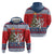 Czech Republic Christmas Personalized Zip Hoodie Vesele Vanoce - Wonder Print Shop