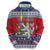 Czech Republic Christmas Personalized Zip Hoodie Vesele Vanoce - Wonder Print Shop