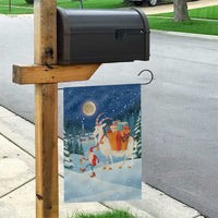 Sweden christmas Garden Flag Scandinavian Tomte and Yule Goat Christmas - Wonder Print Shop