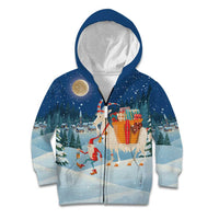 Sweden christmas Kid Hoodie Scandinavian Tomte and Yule Goat Christmas - Wonder Print Shop