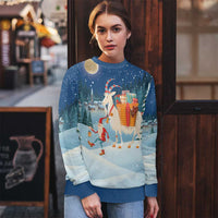 Sweden christmas Ugly Christmas Sweater Scandinavian Tomte and Yule Goat Christmas - Wonder Print Shop