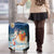 Sweden christmas Luggage Cover Scandinavian Tomte and Yule Goat Christmas - Wonder Print Shop