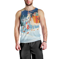 Sweden christmas Men Tank Top Scandinavian Tomte and Yule Goat Christmas - Wonder Print Shop