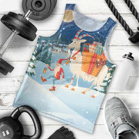 Sweden christmas Men Tank Top Scandinavian Tomte and Yule Goat Christmas - Wonder Print Shop