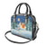 Sweden christmas Shoulder Handbag Scandinavian Tomte and Yule Goat Christmas - Wonder Print Shop