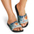 Sweden christmas Slide Sandals Scandinavian Tomte and Yule Goat Christmas - Wonder Print Shop