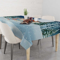 Sweden christmas Tablecloth Scandinavian Tomte and Yule Goat Christmas - Wonder Print Shop