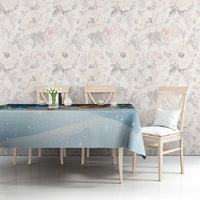 Sweden christmas Tablecloth Scandinavian Tomte and Yule Goat Christmas - Wonder Print Shop