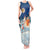Sweden christmas Tank Maxi Dress Scandinavian Tomte and Yule Goat Christmas - Wonder Print Shop
