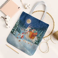 Sweden christmas Tote Bag Scandinavian Tomte and Yule Goat Christmas - Wonder Print Shop